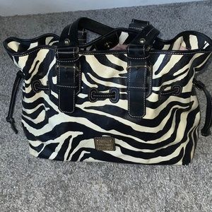 Dooney & Burke Zebra Purse